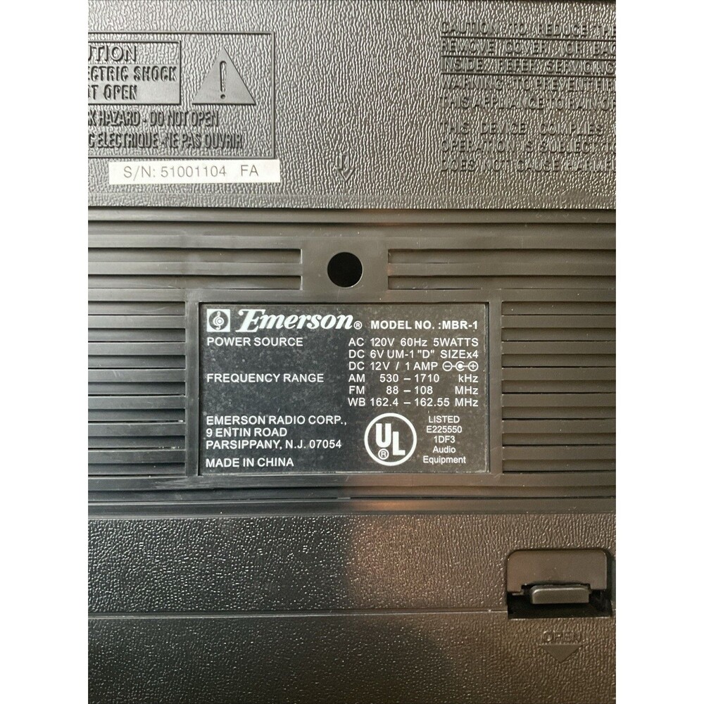 Emerson Multiband Receiver Radio Model MBR-1 / Direction Finder - Picture 4 of 7